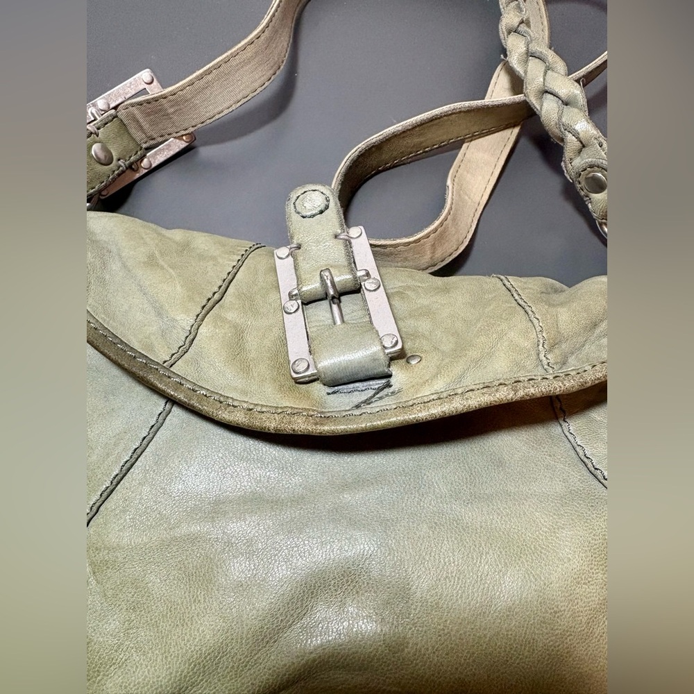 LUCKY BRAND Green Leather Crossbody Bag - Picture 5 of 7